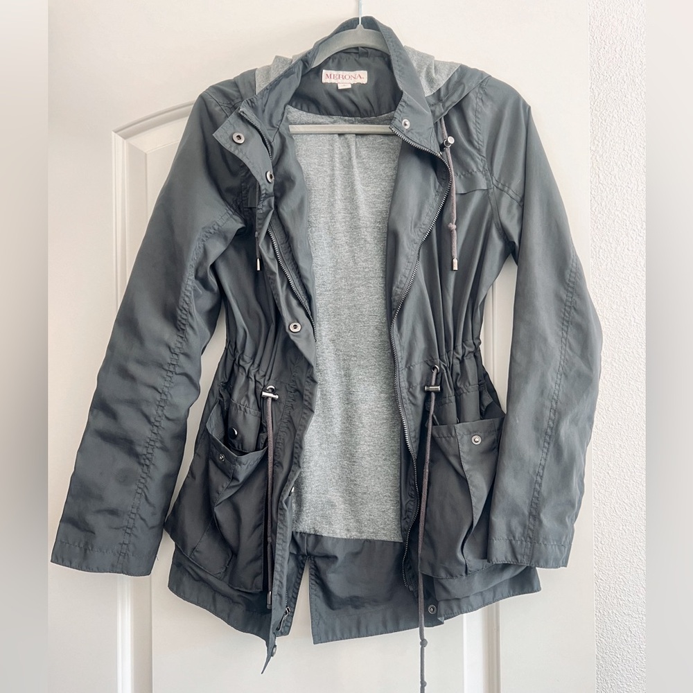 Merona - Charcoal Utility Jacket - Size S